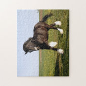 Clydesdale Horse Legpuzzel (Verticaal)