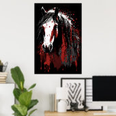 Clydesdale Horse Poster (Thuiskantoor)