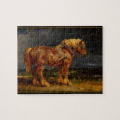 Clydesdale Horse Puzzle Legpuzzel (Horizontaal)