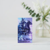 Clydesdale Horse Visitekaartje (Staand voorkant)