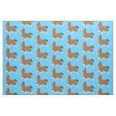 Clydesdale in de Cartoon Stof (Fat Quarter)