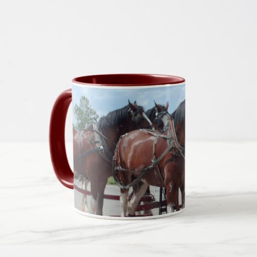 Clydesdale Mok (Voorkant links)