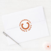 Clydesdale MTB "Heavy Duty"-Sticker Ronde Sticker (Envelop)