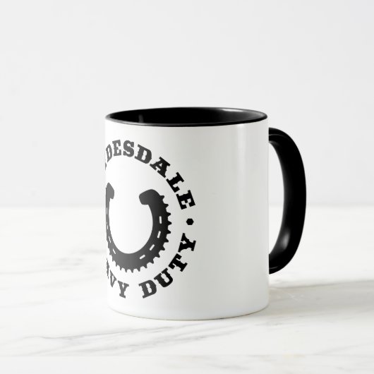 Clydesdale MTB logo mok (Voorkant rechts)