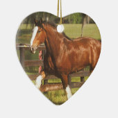 Clydesdale Ornament (Rechts)