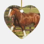 Clydesdale Ornament (Achterkant)