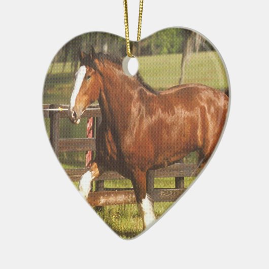 Clydesdale Ornament (Links)