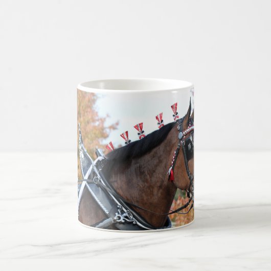 Clydesdale paard mok (Center)