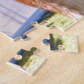 Clydesdale paarden ingezet om de koets te trekken legpuzzel (Zijkant)