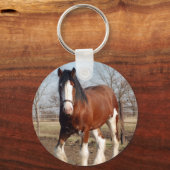 Clydesdale sleutelhanger (Voorkant)