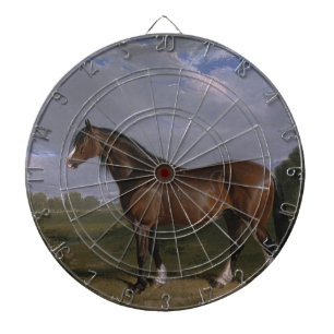 Clydesdale Stallion (Thoroughbred Horse) (Dier) Dartbord