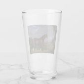 Clydesdale Stallion (Thoroughbred Horse) (Dier) Glas (Achterkant)