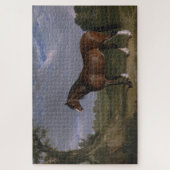 Clydesdale Stallion (Thoroughbred Horse) (Dier) Legpuzzel (Verticaal)