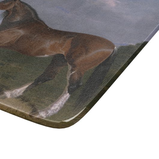 Clydesdale Stallion (Thoroughbred Horse) (Dier) Snijplank (Hoek)