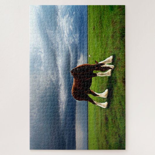 Clydesdale Storm Legpuzzel (Verticaal)