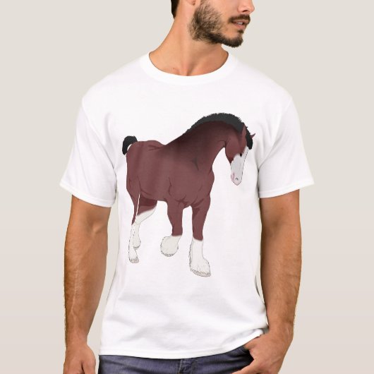 Clydesdale T-shirt (Voorkant)