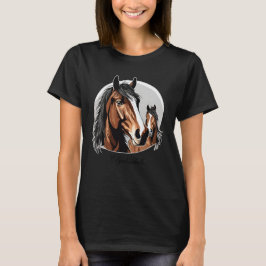 Clydesdale T-shirt voor dames