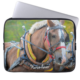 Clydesdale Team Paardenliefhebber's Laptophoes Laptop Sleeve