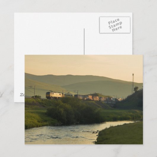 Clydeside-avondvracht Briefkaart (Voorkant / Achterkant)