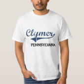 Clymer Pennsylvania City Classic T-shirt (Voorkant)