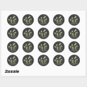 Clytia noliformis ronde sticker (Vel)