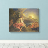 Clytie Transformeerde in een zonnebloem, 1688 (oli Canvas Afdruk (Insitu (Houten vloer))