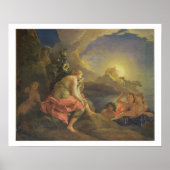 Clytie Transformeerde in een zonnebloem, 1688 (oli Poster (Voorkant)