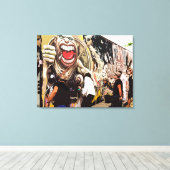 CM11095 - Stedelijke kunst - Rolling Stones Canvas Afdruk (Insitu (Houten vloer))