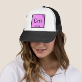 Cm - Bel Me Chemie Element Symbool Telefoon T Trucker Pet (In situ)