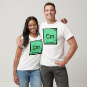 Cm - Centimeter Chemistry Element Symbol Funny T-s T-shirt (Unisex)