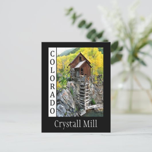 cm, Crystall Mill Briefkaart (Staand voorkant)