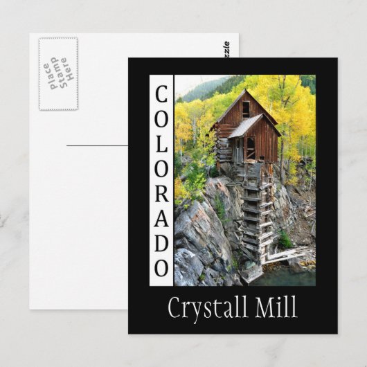 cm, Crystall Mill Briefkaart (Voorkant / Achterkant)