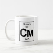 Cm - Curium Koffiemok (Links)
