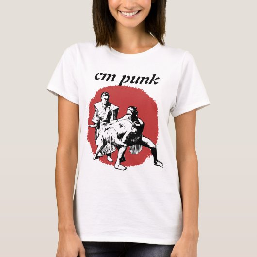 cm punk t-shirt (Voorkant)
