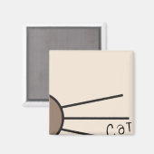 CM Whiskers-Logo Magneet (Voorkant / Achterkant)