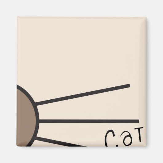 CM Whiskers-Logo Magneet (Voorkant)