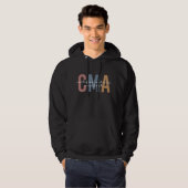 CMA Certified Medical Assistant Hoodie (Voorkant volledig)