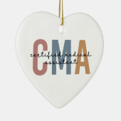 CMA Certified Medical Assistant Keramisch Ornament (Rechts)