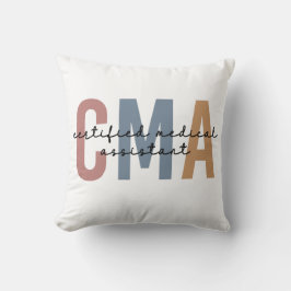 CMA Certified Medical Assistant Kussen