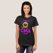 CMA Certified Medical Assistant Lady Assisting 1 T-shirt (Voorkant volledig)