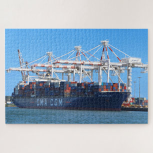 CMA CGM Bellini containerschip Legpuzzel