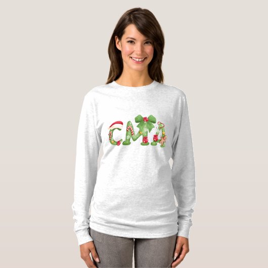 CMA Christmas Sweatshirt | Certified Medical Asst. (Voorkant volledig)