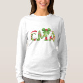CMA Christmas Sweatshirt | Certified Medical Asst. (Voorkant)