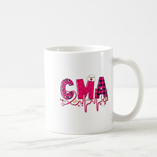 Cma Medical Istant Valentines Day Nursing Valen  Koffiemok (Rechts)