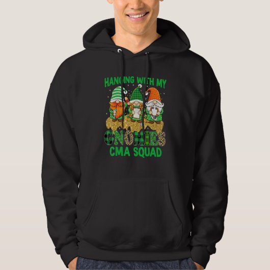 Cma Squad met mijn gnomen Irish Patrick Da Hoodie (Voorkant)