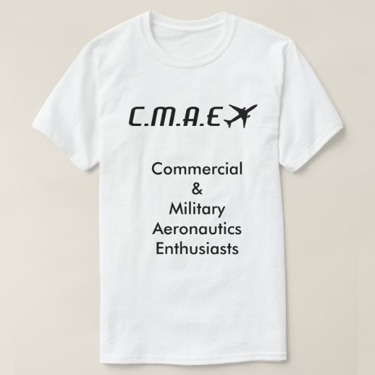 CMAE Fan shirt (Design voorkant)