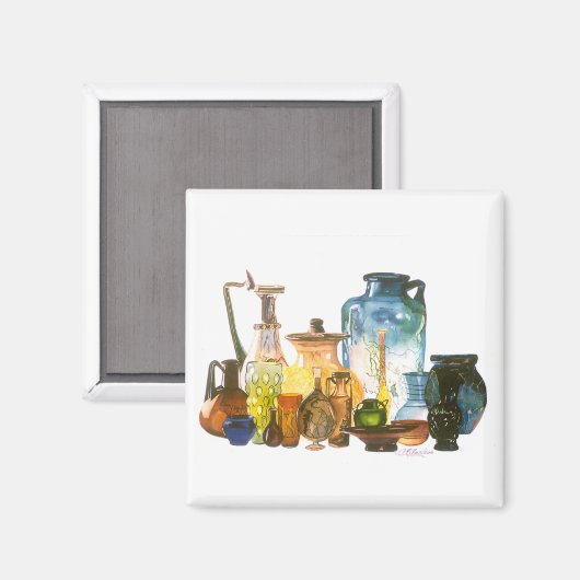 CMCarlson Antiek vazen magneet (Voorkant / Achterkant)
