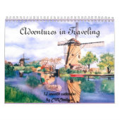 CMCarlson-avonturen in reiskalender Kalender (Hoes)