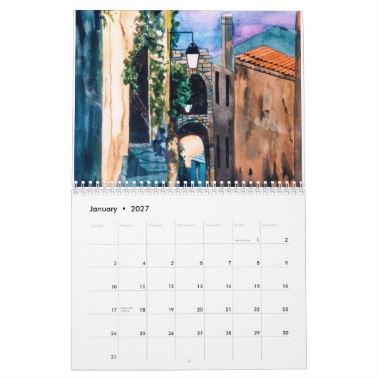 CMCarlson-avonturen in reiskalender Kalender (Jan 2027)