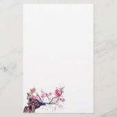 CMCarlson Cherry Blossom Briefpapier (Voorkant)